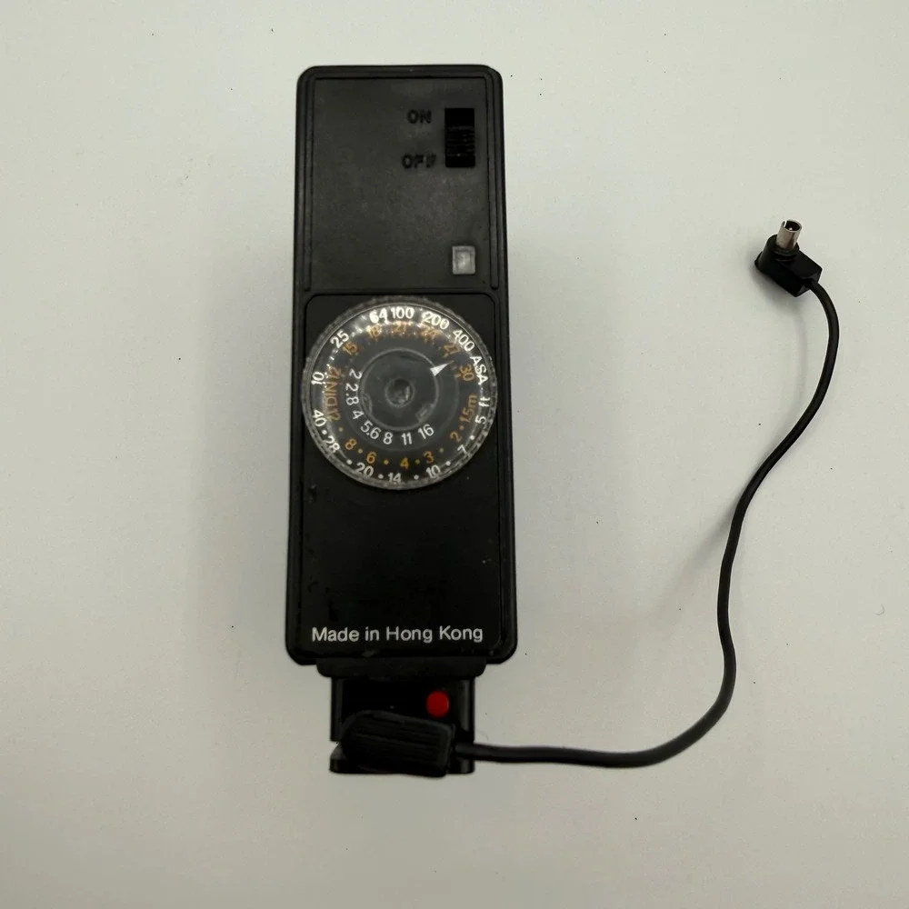 JCPenney Electronic Strobe Flash Vintage with Sync Cord-Tested and Working